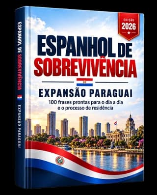 Mockup do bônus Espanhol de Sobrevivência no Paraguai
